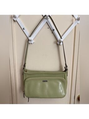 Vintage Liz Claiborne Villager Sage Green Y2K Shoulder Bag